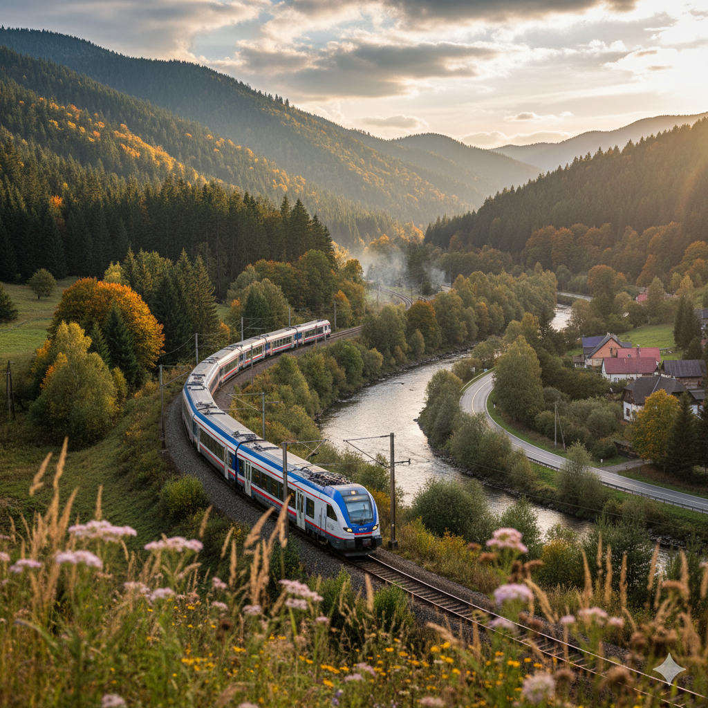 Poland to Munich EN Carpatia Sleeper Train